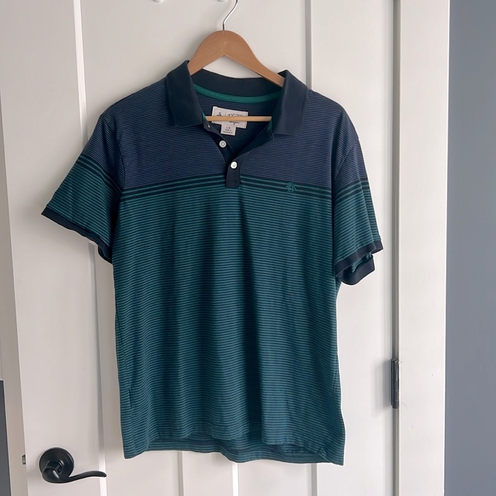 Original Penguin striped polo